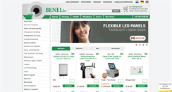 Desktop Screenshot of benel.de