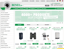 Tablet Screenshot of benel.de